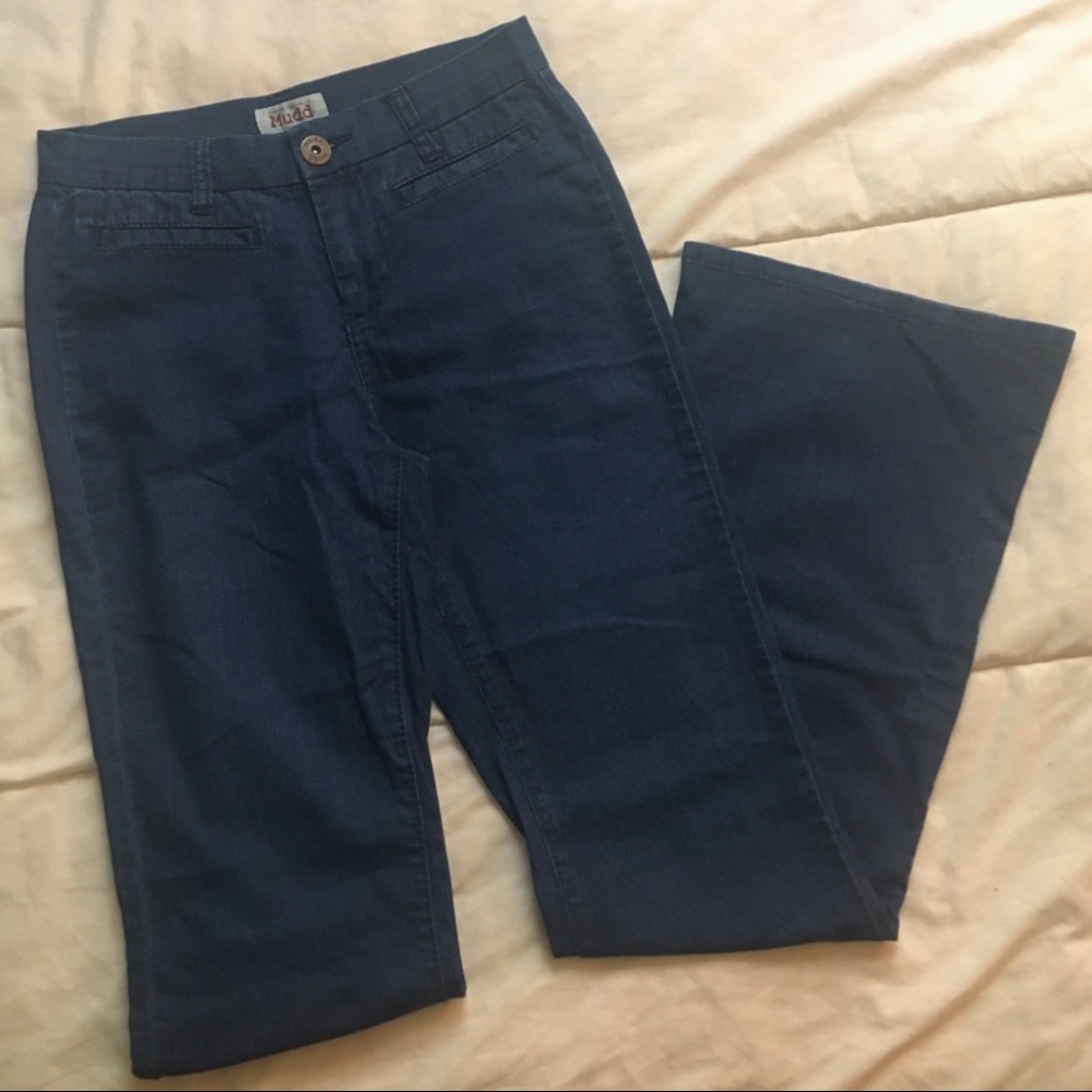 🦄 Deep blue flare pants - Picture 2 of 5
